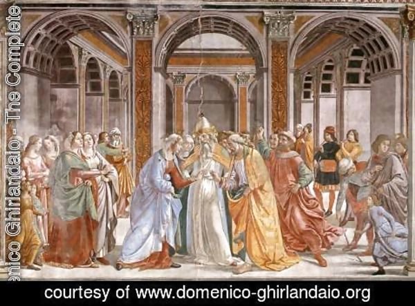 Domenico Ghirlandaio - 04, Marriage of Mary