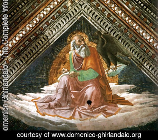 Domenico Ghirlandaio - 22, San Giovanni evangelista
