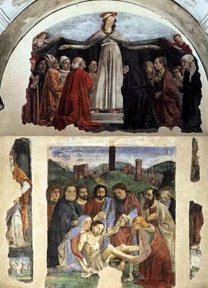 Domenico Ghirlandaio - Madonna of Mercy and Lamentation 2