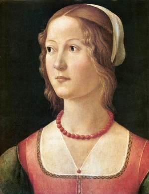 Domenico Ghirlandaio - Portrait of a Young Woman