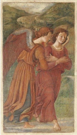 Domenico Ghirlandaio - Two Angels in Adoration