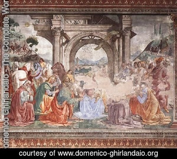 Domenico Ghirlandaio - Adoration Of The Magi2