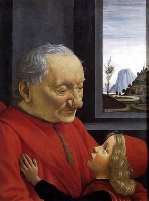 An Old Man and His Grandson c. 1490