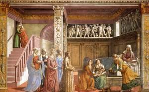 Domenico Ghirlandaio - Birth Of Mary