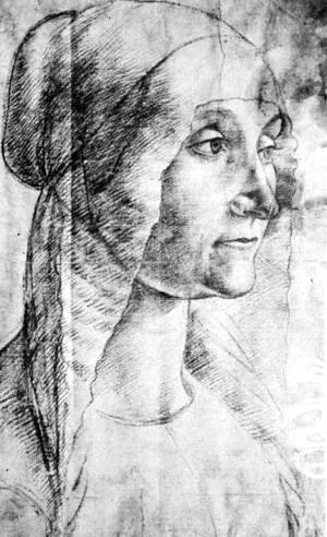 Domenico Ghirlandaio - Elderly Woman 1486-90