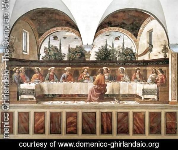 Domenico Ghirlandaio - Last Supper c. 1486