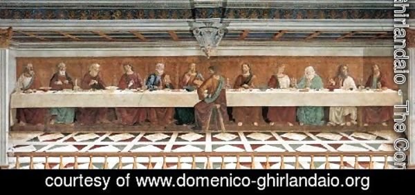 Domenico Ghirlandaio - Last Supper 1476