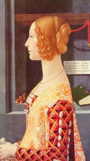 Domenico Ghirlandaio - Portrait of Giovanna Tornabuoni 1488