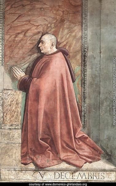 Portrait of the Donor Francesco Sassetti c. 1485