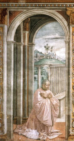 Domenico Ghirlandaio - Portrait Of The Donor Giovanni Tornabuoni