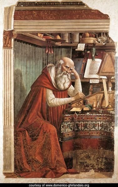St Jerome in his Study 1480