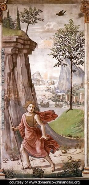 Domenico Ghirlandaio - St John The Baptist In The Desert