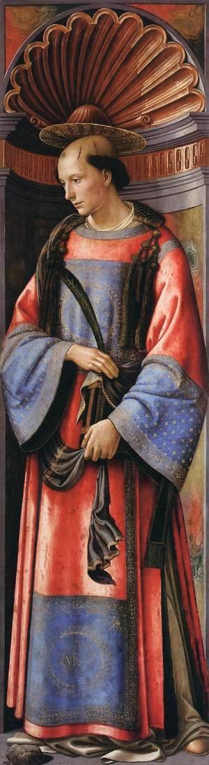 Domenico Ghirlandaio - St Stephen 1490-94