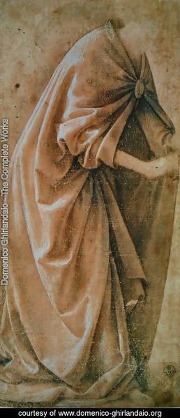 Domenico Ghirlandaio - Study Of Garments 1491