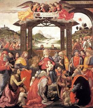 Domenico Ghirlandaio - Adoration of the Magi 1488