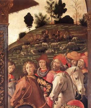 Domenico Ghirlandaio - Adoration of the Magi (detail 5) 1488