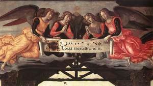 Domenico Ghirlandaio - Adoration of the Magi (detail 7) 1488