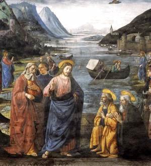 Calling of the Apostles (detail 4) 1481