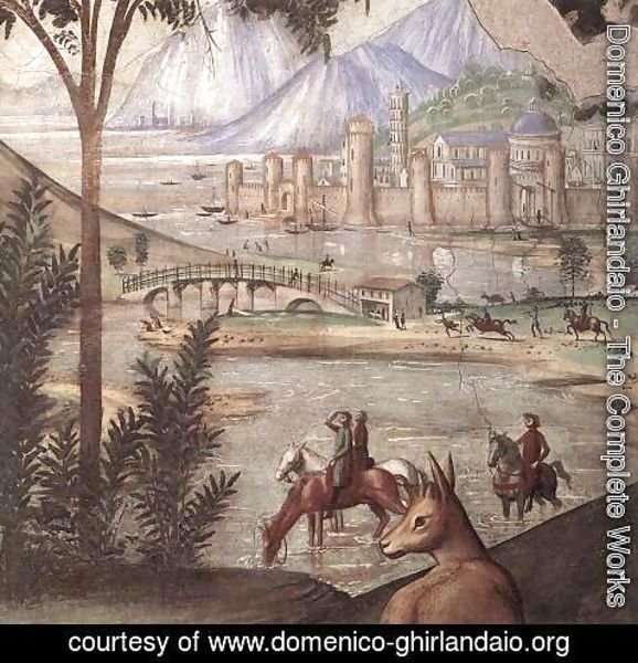 Domenico Ghirlandaio - Stigmata of St Francis (detail 2) 1482-85