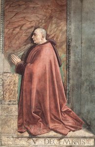Portrait of the Donor Francesco Sassetti c. 1485