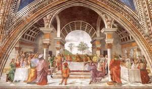 Domenico Ghirlandaio - Herod's Banquet
