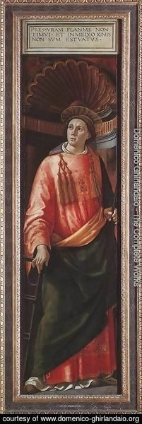 Domenico Ghirlandaio - St Lawrence