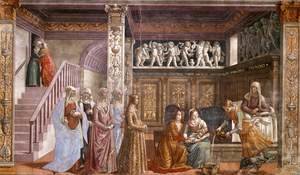 Domenico Ghirlandaio - 02, Birth of Mary