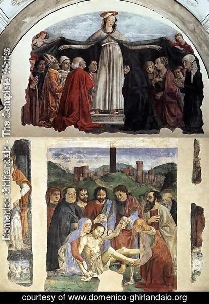 Domenico Ghirlandaio - Madonna of Mercy and Lamentation 2