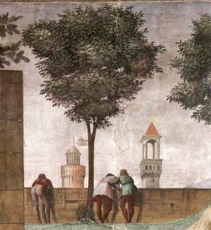 Domenico Ghirlandaio - Visitation (detail) 4