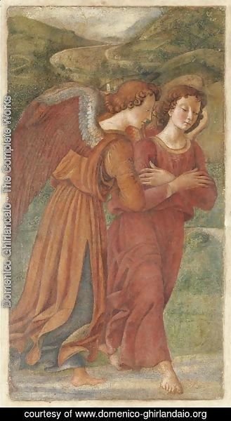 Domenico Ghirlandaio - Two Angels in Adoration