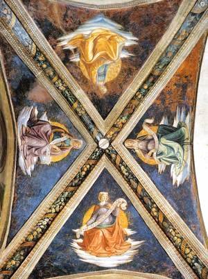 Vaulting of the Sassetti Chapel