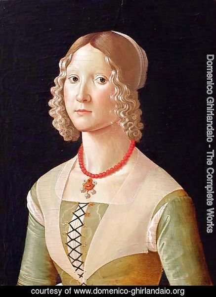 Portrait of Giovane Donna