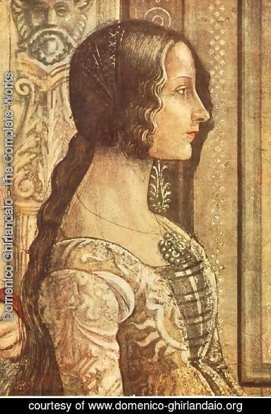 Domenico Ghirlandaio - Ludovica Tornabuoni