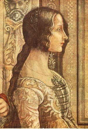 Domenico Ghirlandaio - Ludovica Tornabuoni
