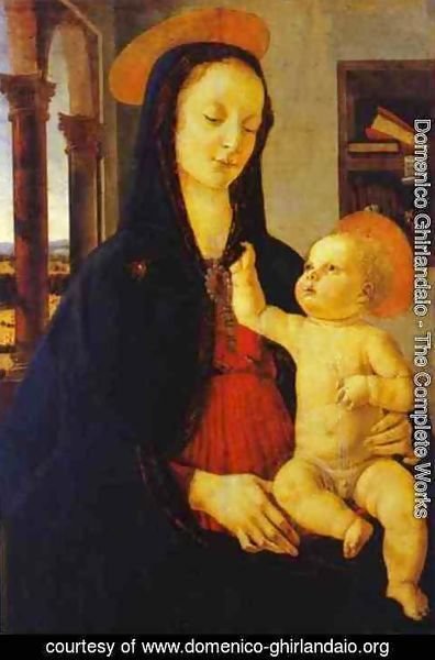 Domenico Ghirlandaio - The Virgin and Child
