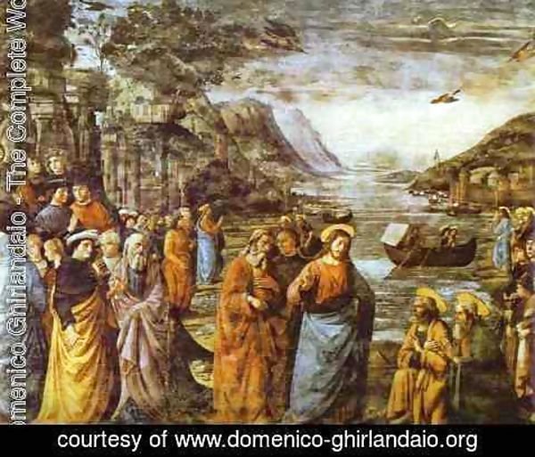 Domenico Ghirlandaio - The Calling of St. Peter