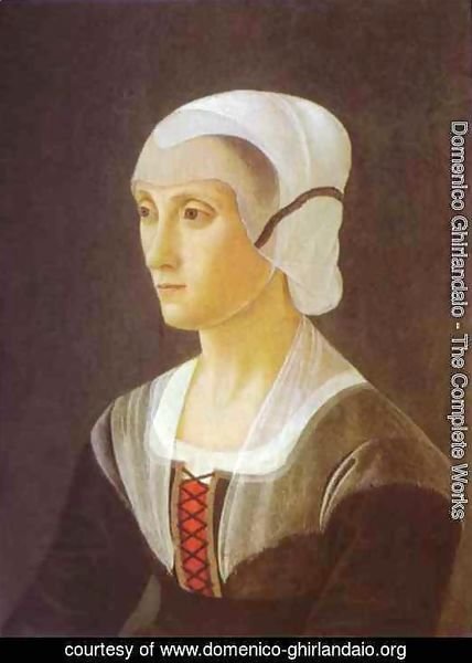 Portrait of Lucrezia Tornabuoni