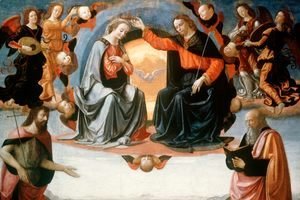 Domenico Ghirlandaio - The Coronation of the Virgin