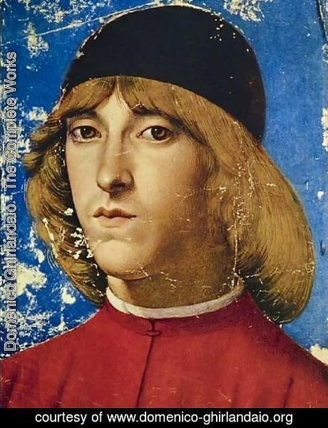 Domenico Ghirlandaio - Piero, Eldest Son of Lorenzo the Magnificent, Called Piero the Unfortunate