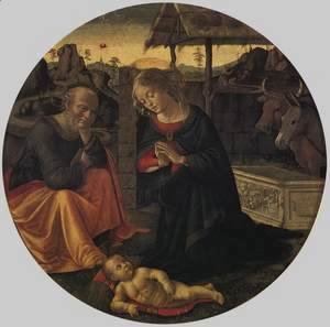 Domenico Ghirlandaio - Adoration Of The Child