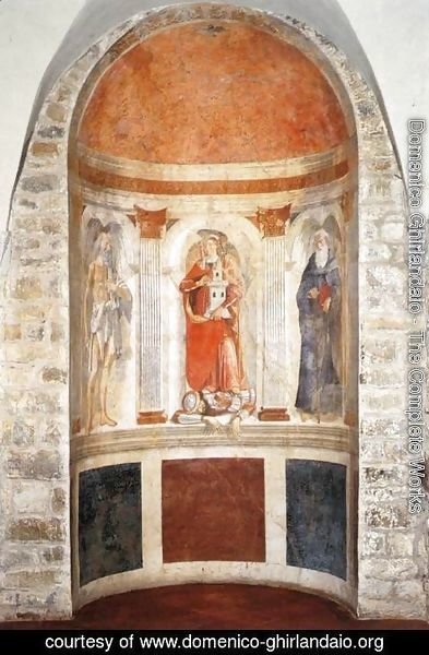 Domenico Ghirlandaio - Apse Fresco