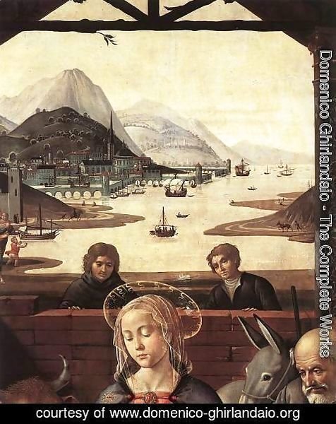 Domenico Ghirlandaio - Adoration of the Magi (detail 6) 1488