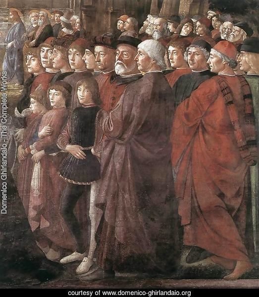 Calling of the Apostles (detail 2) 1481