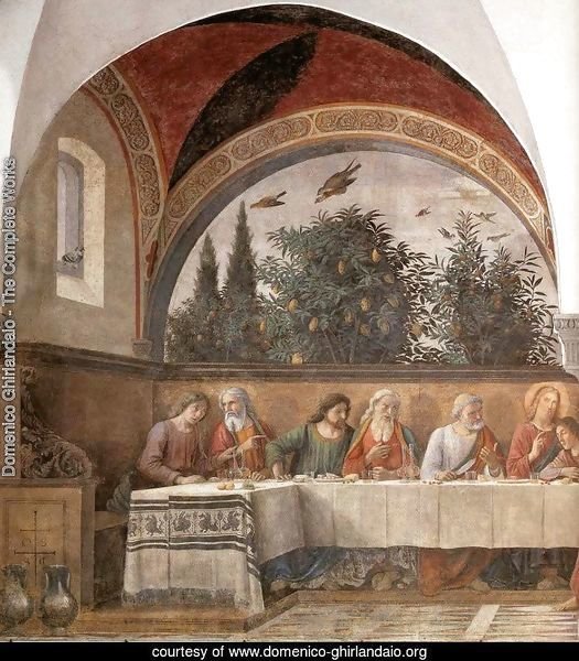Last Supper (detail 1) 1480