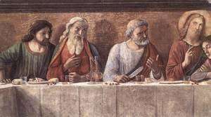Last Supper (detail 3) 1480