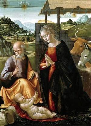 Domenico Ghirlandaio - Nativity c. 1492