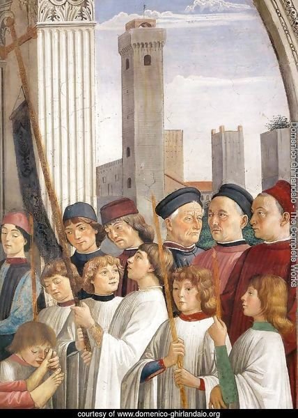 Obsequies of St Fina (detail) 1473-75