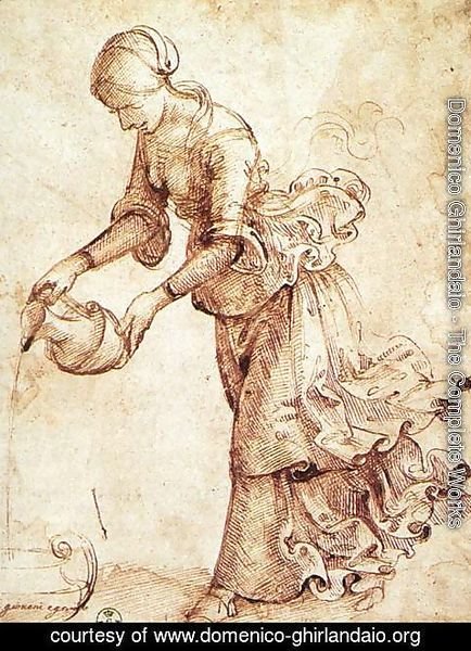 Domenico Ghirlandaio - Study c. 1486